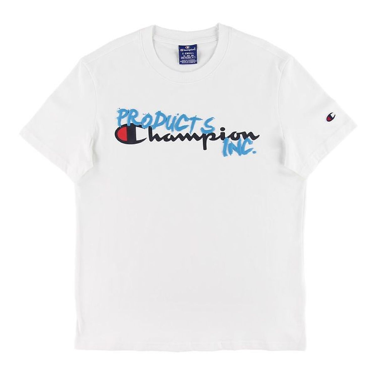 Champion Fashion T-shirt - Hvid m. Logo