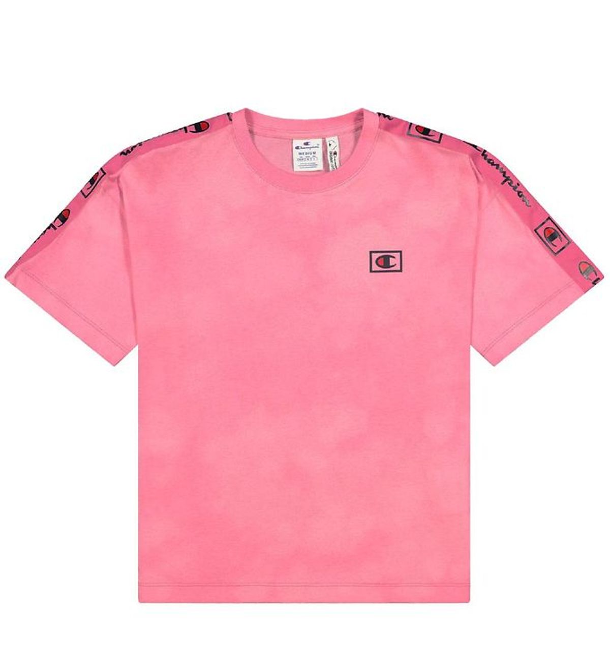 Champion Fashion T-Shirt - Lyserød m. Logo