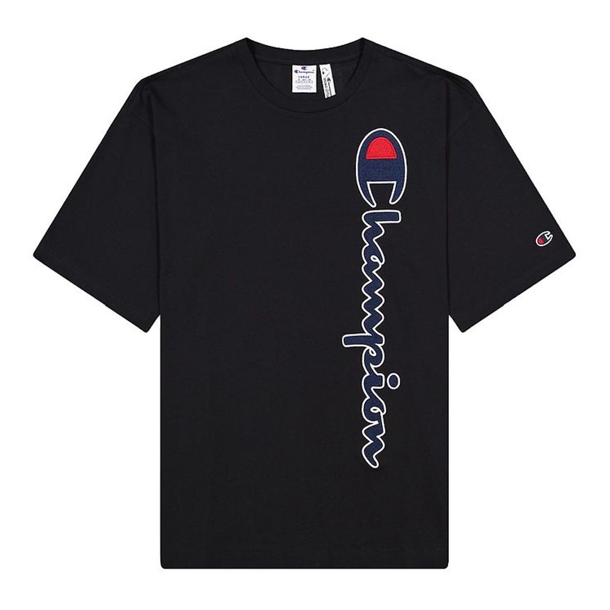 Champion Fashion T-shirt - Sort m. Logo