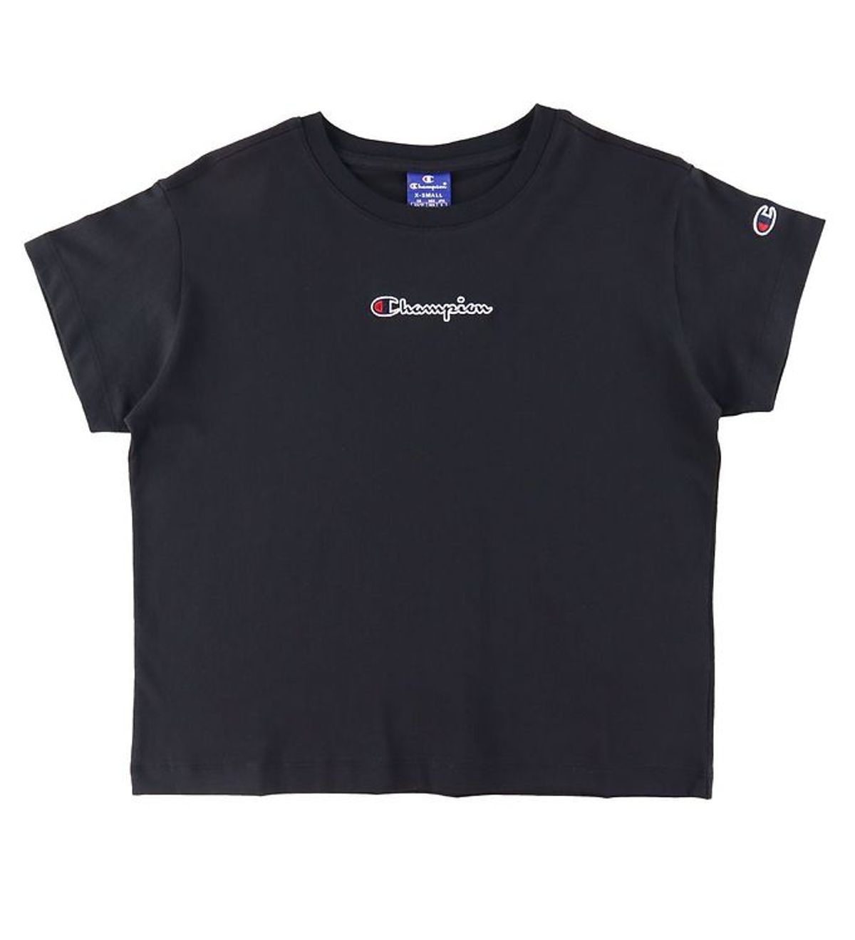 Champion Fashion T-shirt - Sort m. Logo