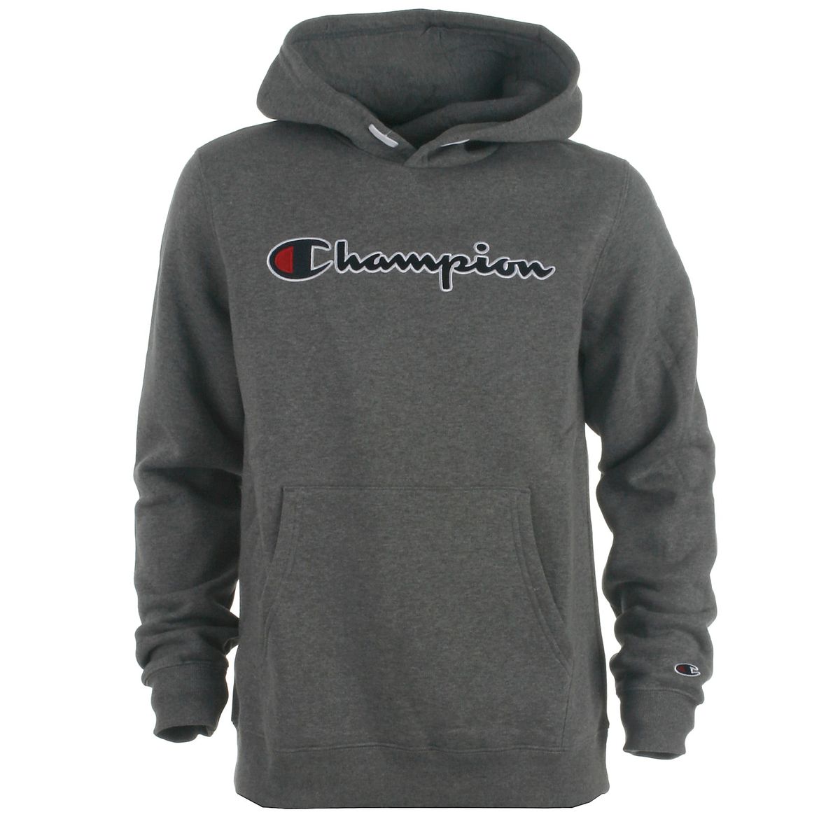 Champion hood sweat, grey - 152 - 11-12år