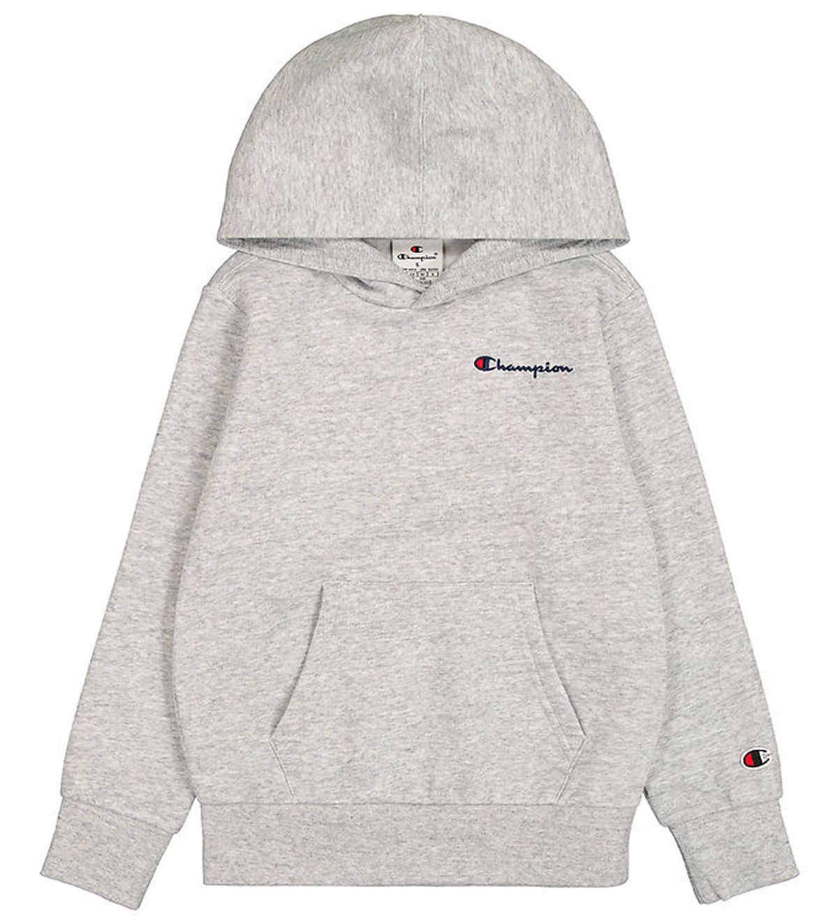 Champion Hættetrøje - New Oxford Grey Melange