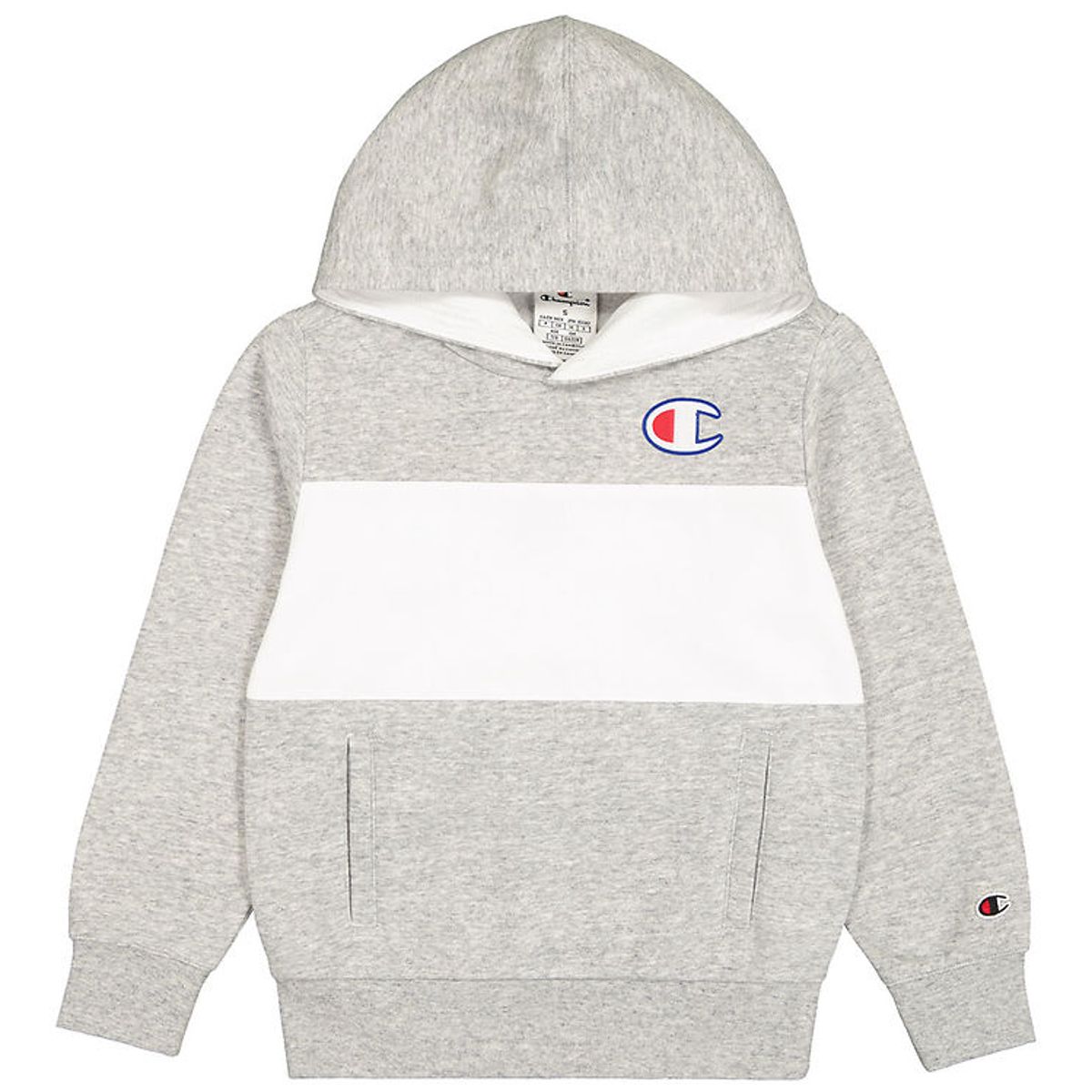 Champion Hættetrøje - New Oxford Grey Melange