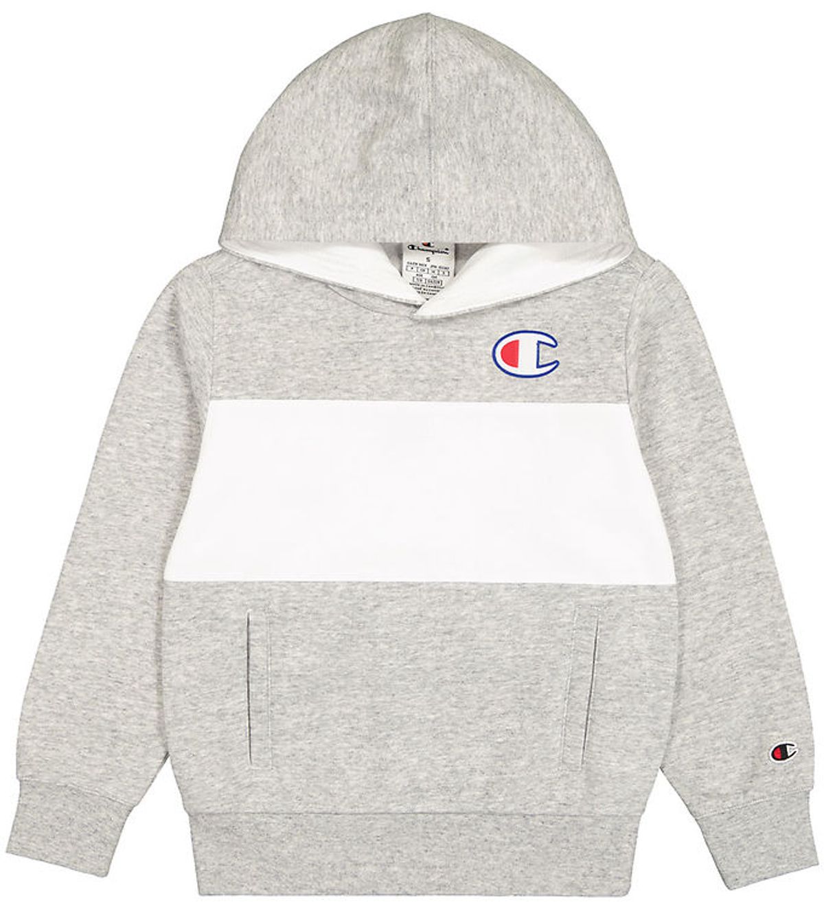 Champion Hættetrøje - New Oxford Grey Melange