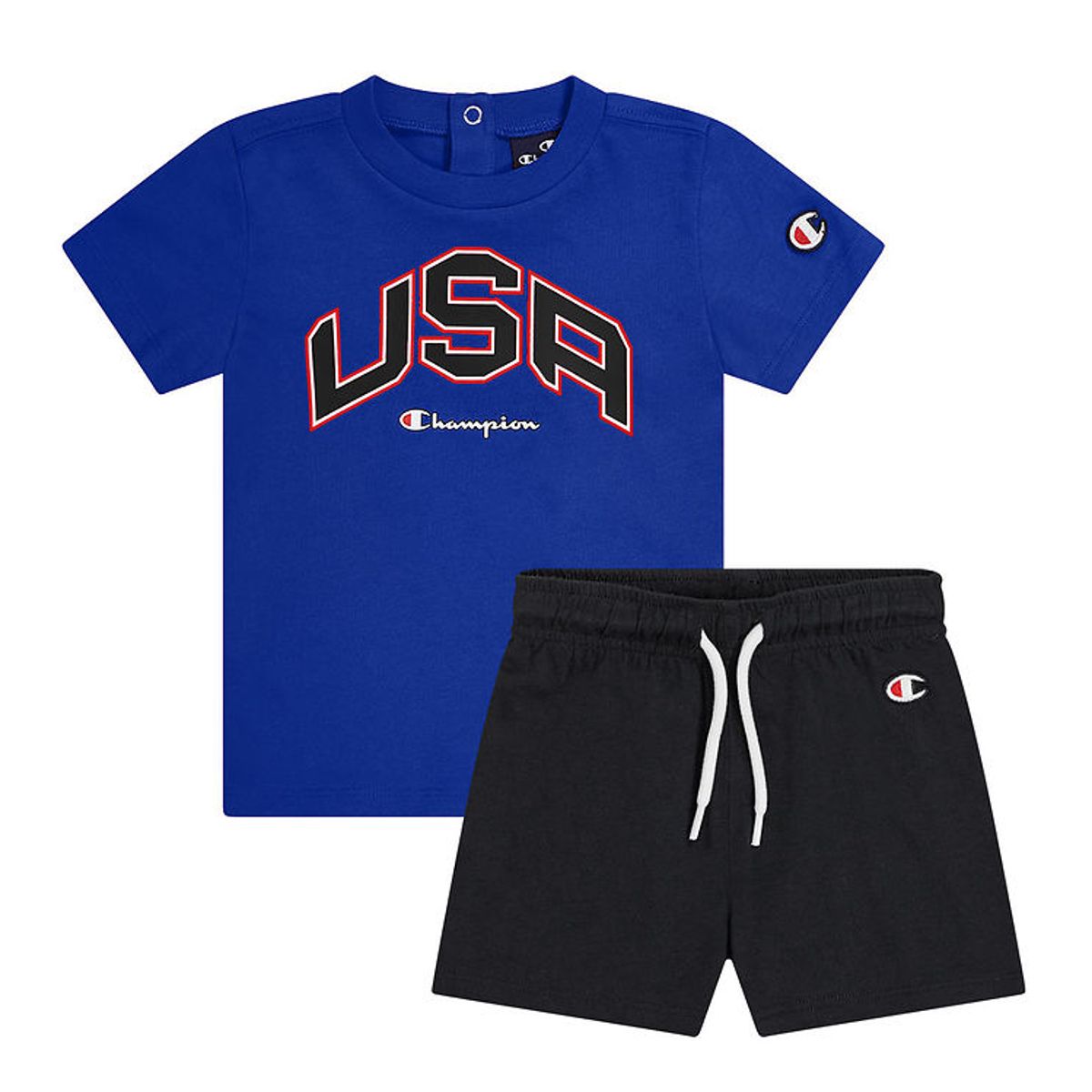 Champion Shortssæt - T-shirt/Shorts - Mazarine Blue