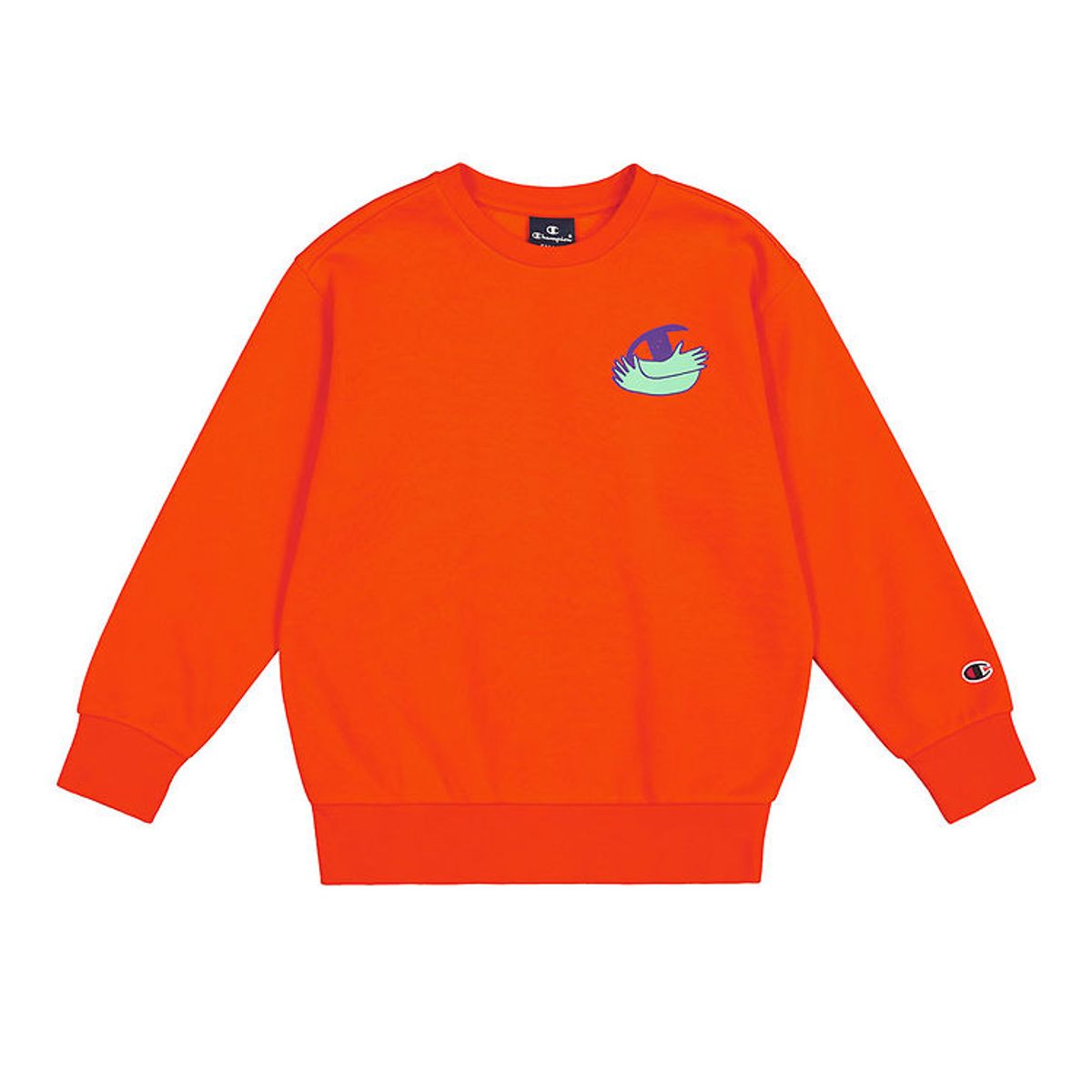 Champion Sweatshirt - Crewneck - Tangerine Tango