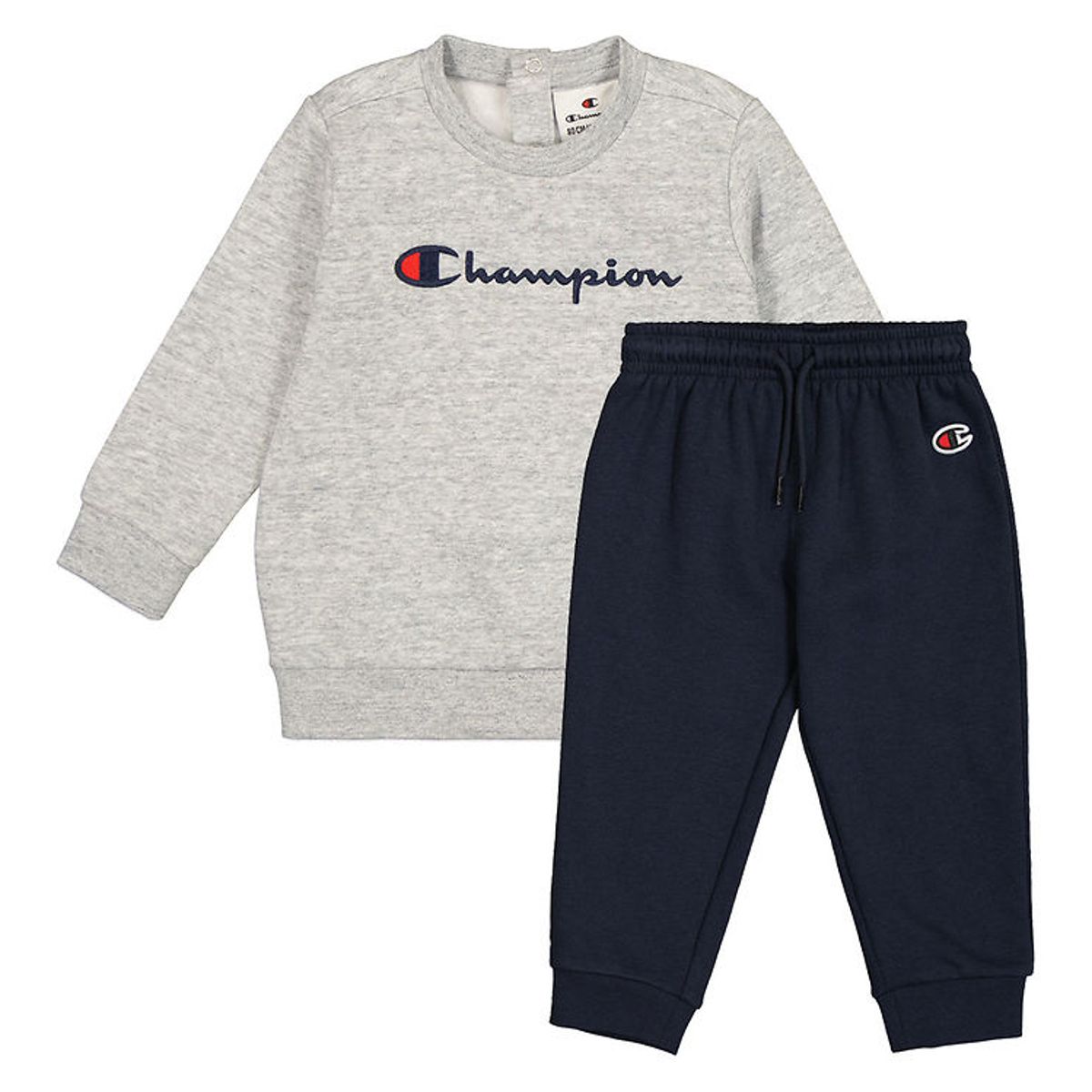 Champion Sweatsæt - Crewneck - New Oxford Grey Melange