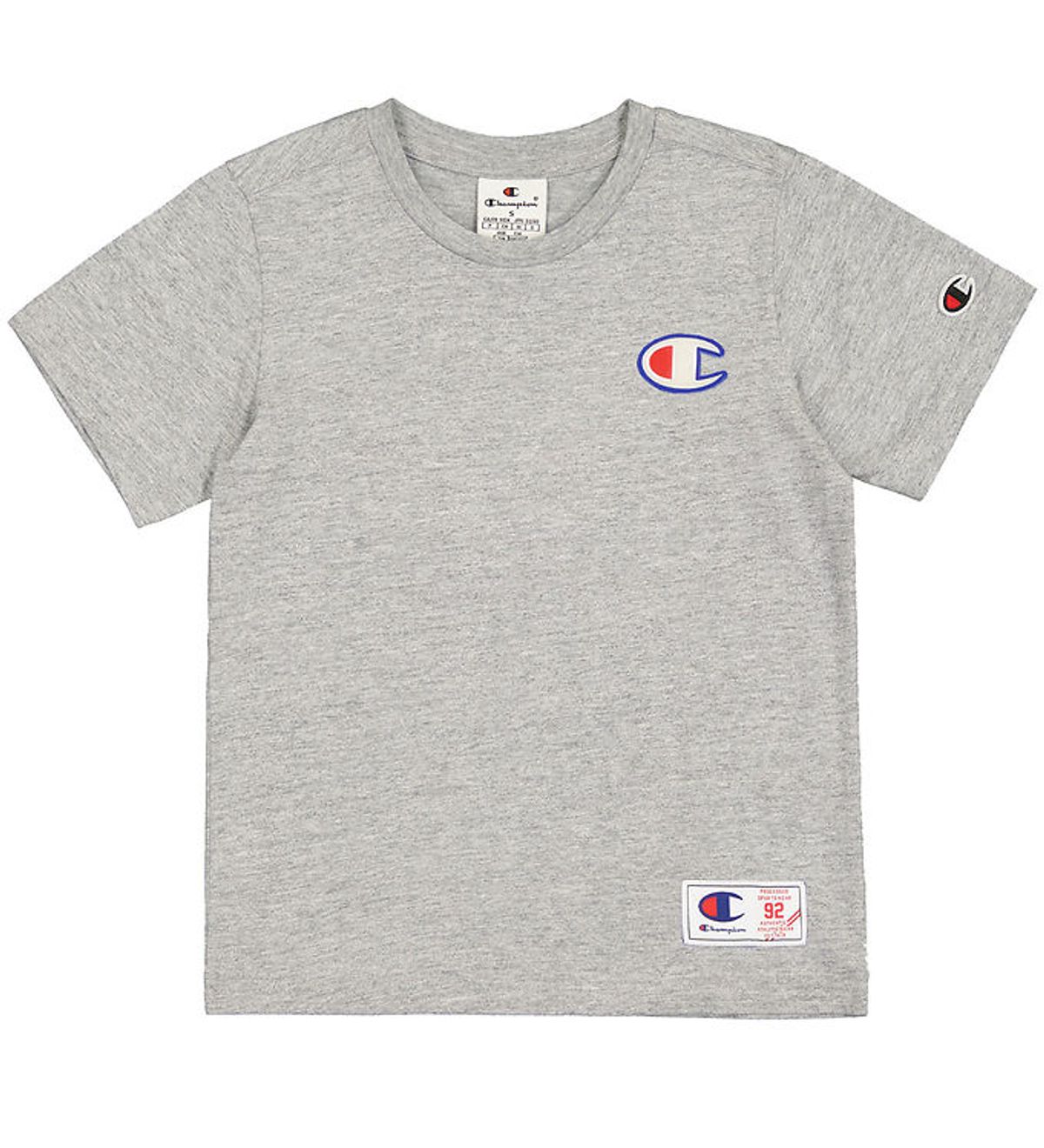 Champion T-shirt - Crewneck - New Oxford Grey Melange