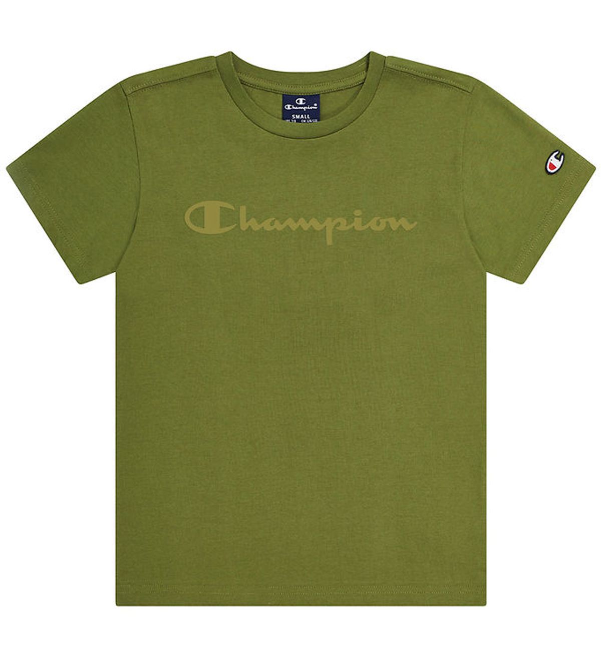 Champion T-shirt - Olivengrøn m. Logo