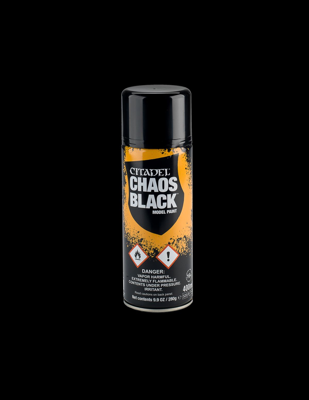 Chaos Black spray - Citadel Colour - Games Workshop