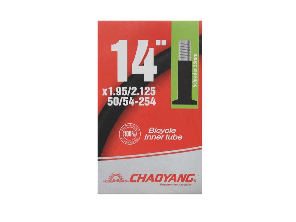 Chaoyang Slange 14 x 1.95-2.125 med 35mm lang Autoventil