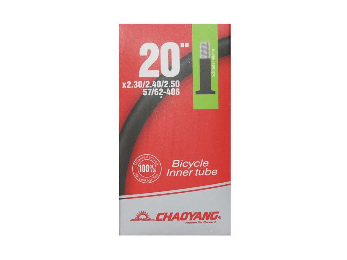 Chaoyang Slange 20 x 2.30-2.40-2.50 med 40mm lang Autoventil