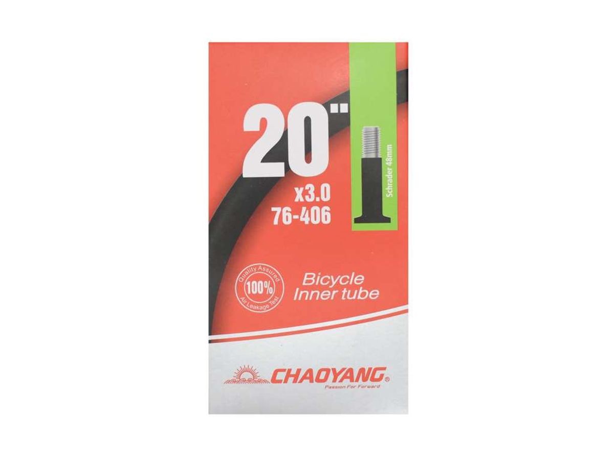 Chaoyang Slange 20 x 3.0 med 48mm lang Autoventil