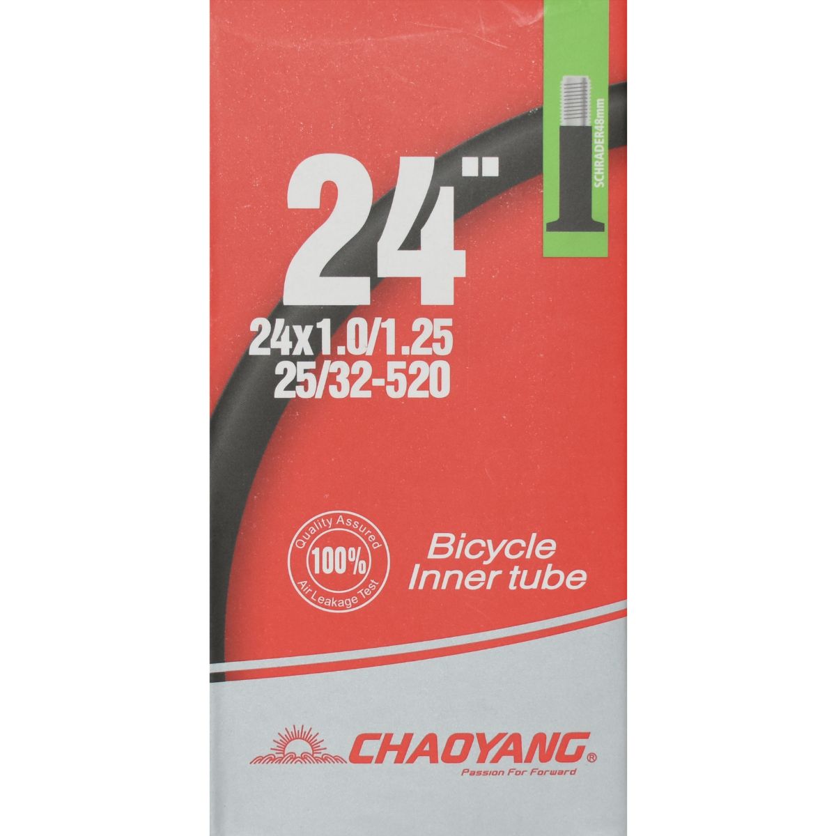 Chaoyang Slange 24x1.0-1.25 AV 48mm