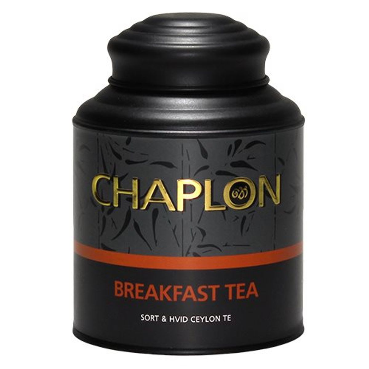 Chaplon Breakfast sort/hvid te dåse Økologisk - 160 gram