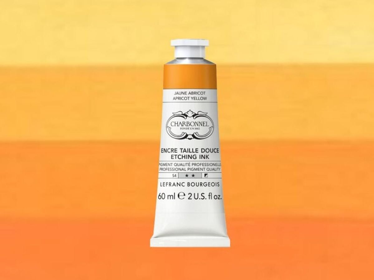 Charbonnel - Etching Ink - Tryksværte - Apricot Yellow 60 Ml