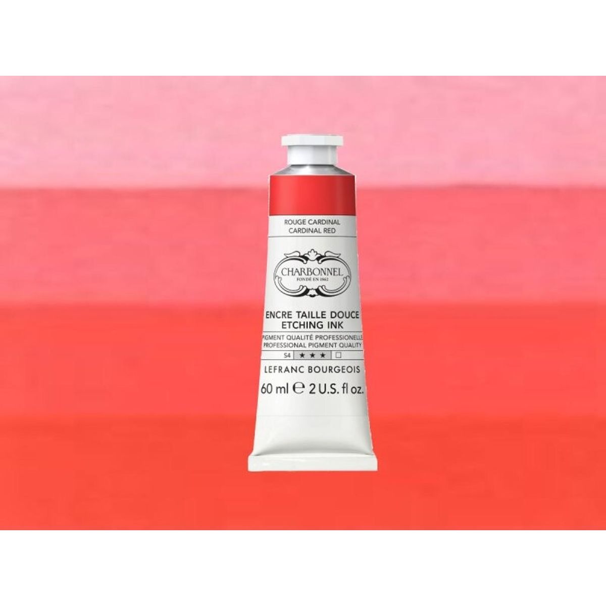 Charbonnel - Etching Ink - Tryksværte - Cardinal Red 60 Ml