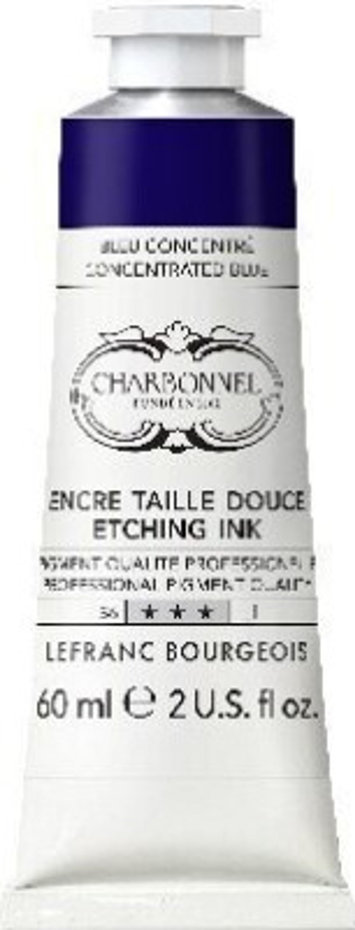 Charbonnel - Etching Ink - Tryksværte - Concentrated Blue 60 Ml