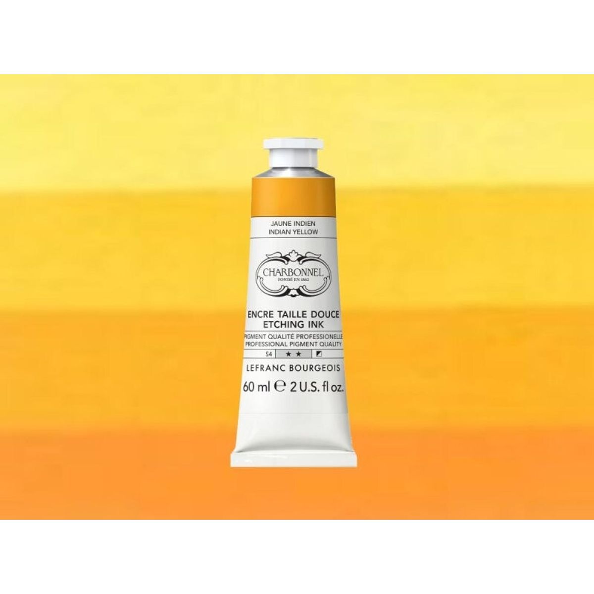 Charbonnel - Etching Ink - Tryksværte - Indian Yellow 60 Ml