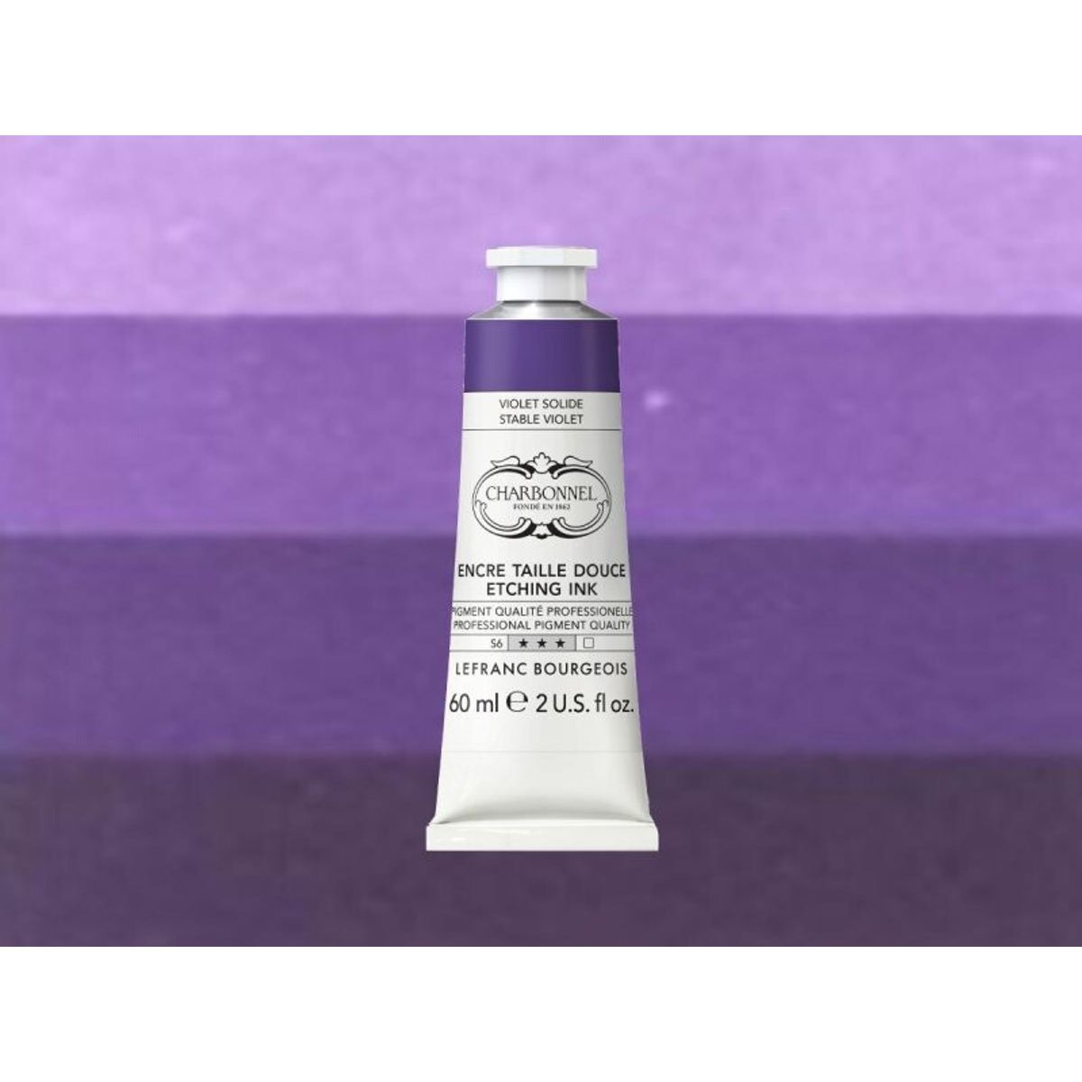 Charbonnel - Etching Ink - Tryksværte - Permanent Violet 60 Ml