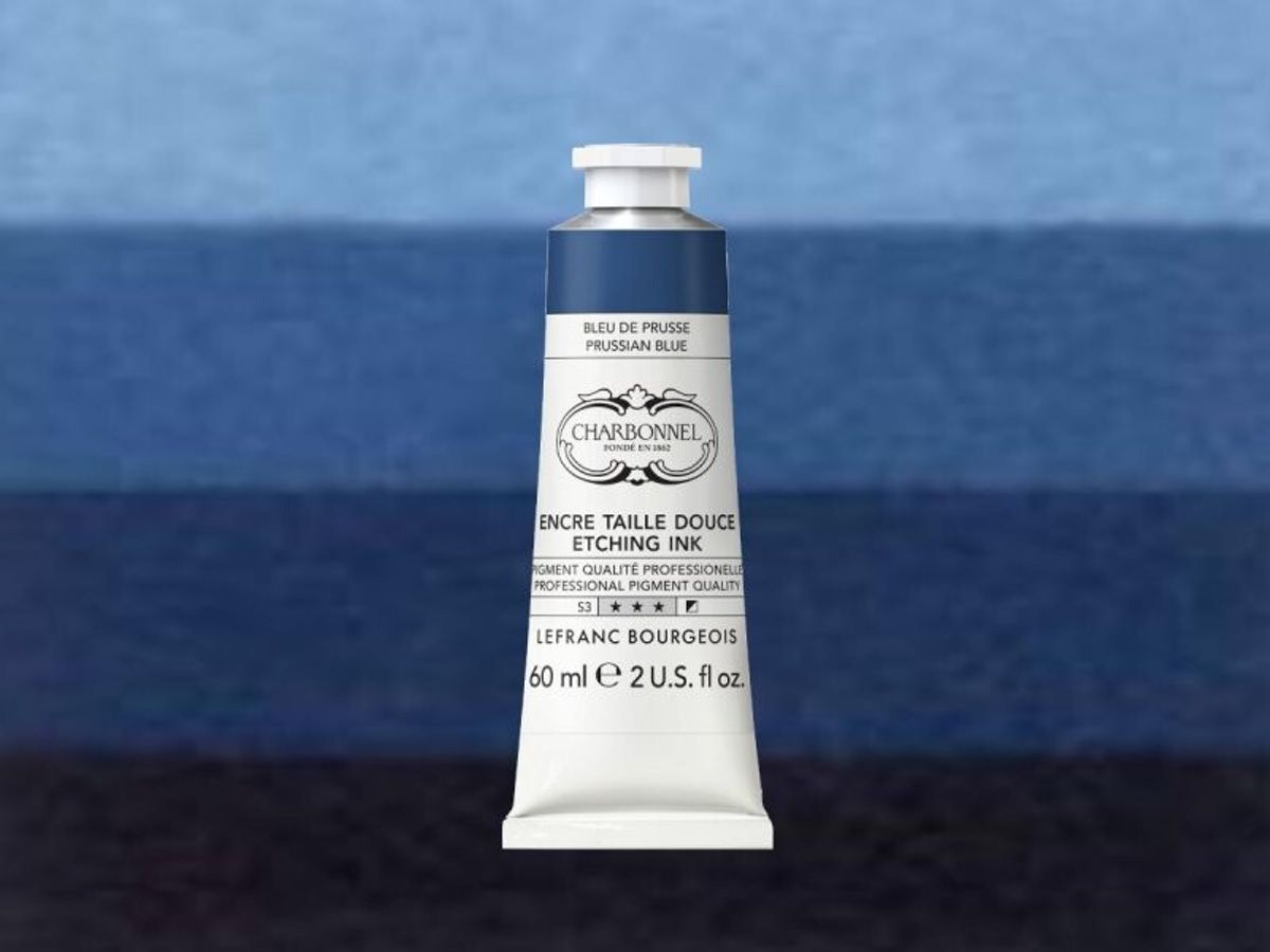 Charbonnel - Etching Ink - Tryksværte - Prussian Blue 60 Ml