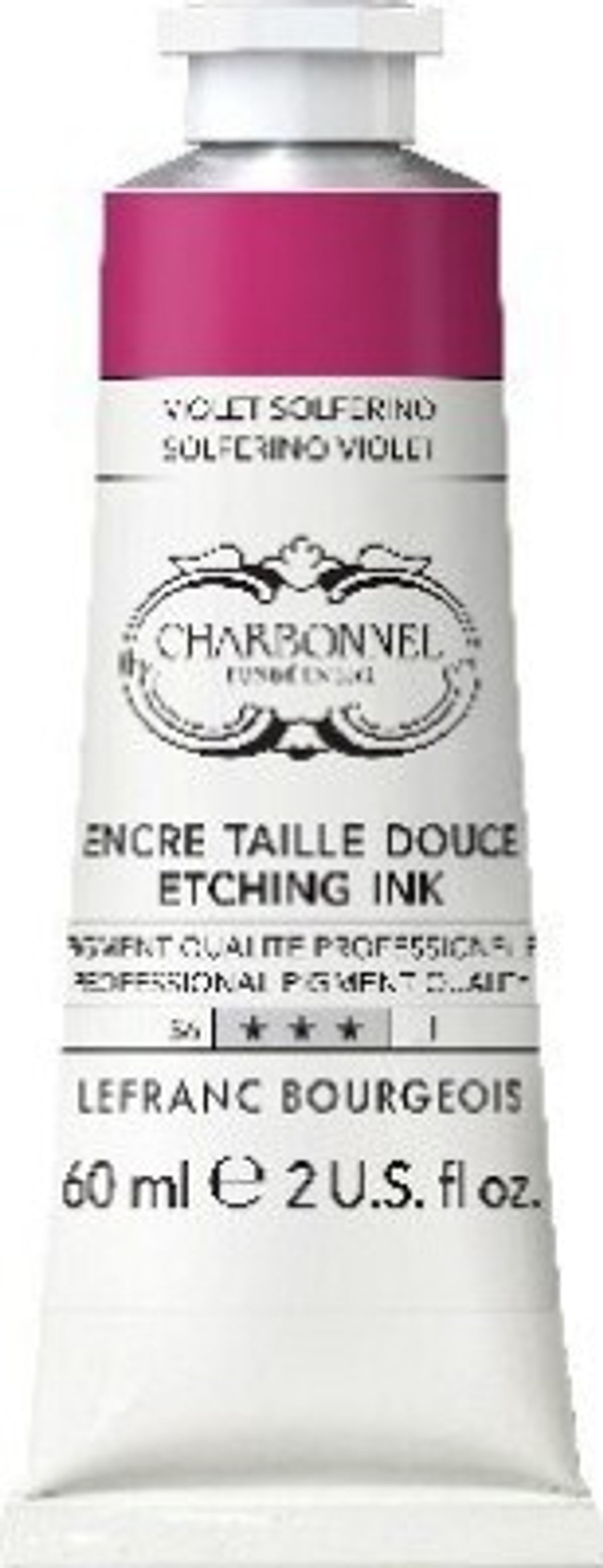 Charbonnel - Etching Ink - Tryksværte - Solferino Violet 200 Ml