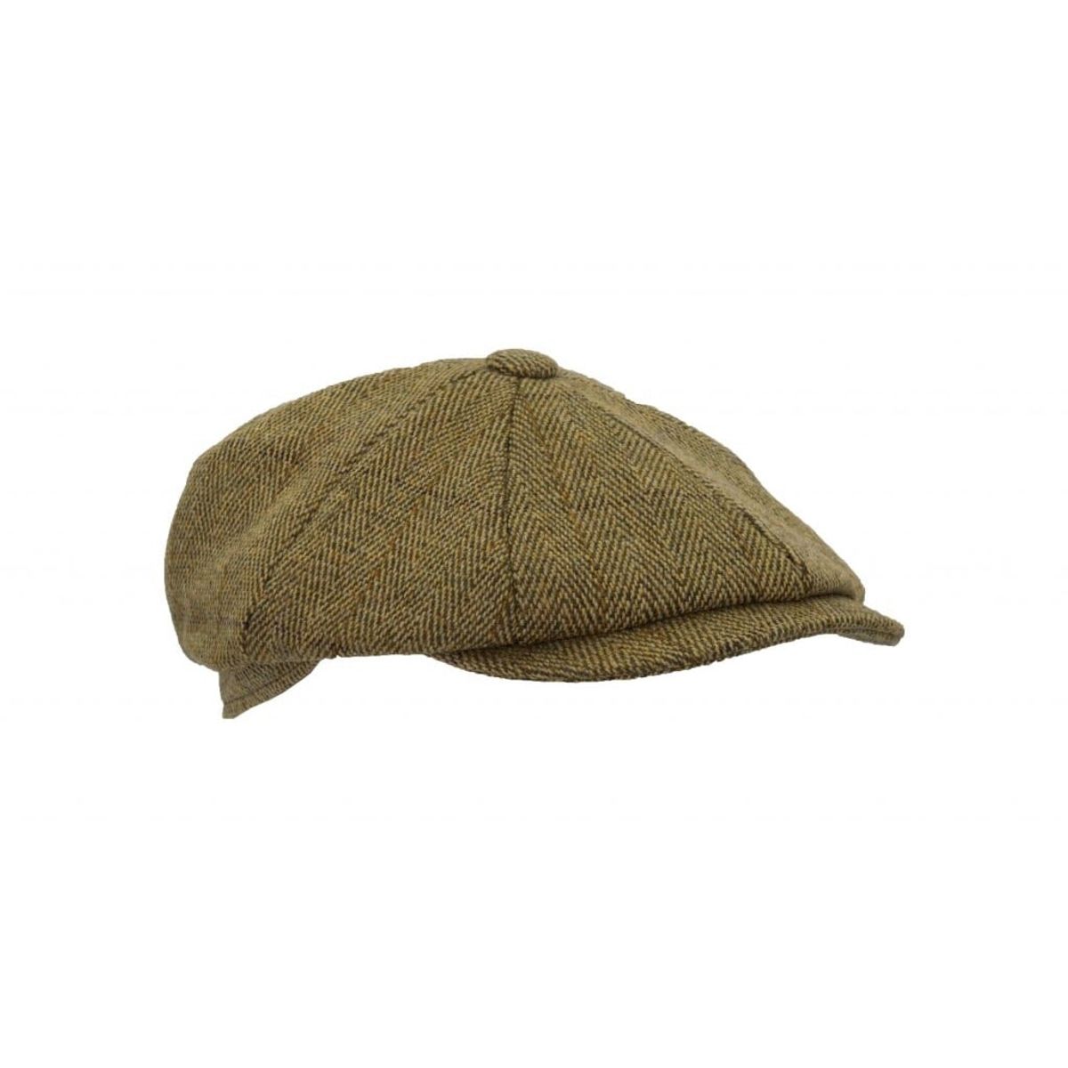 Charlie Tweed Bakerboy hat, lys salvie - 3XL - 62 cm