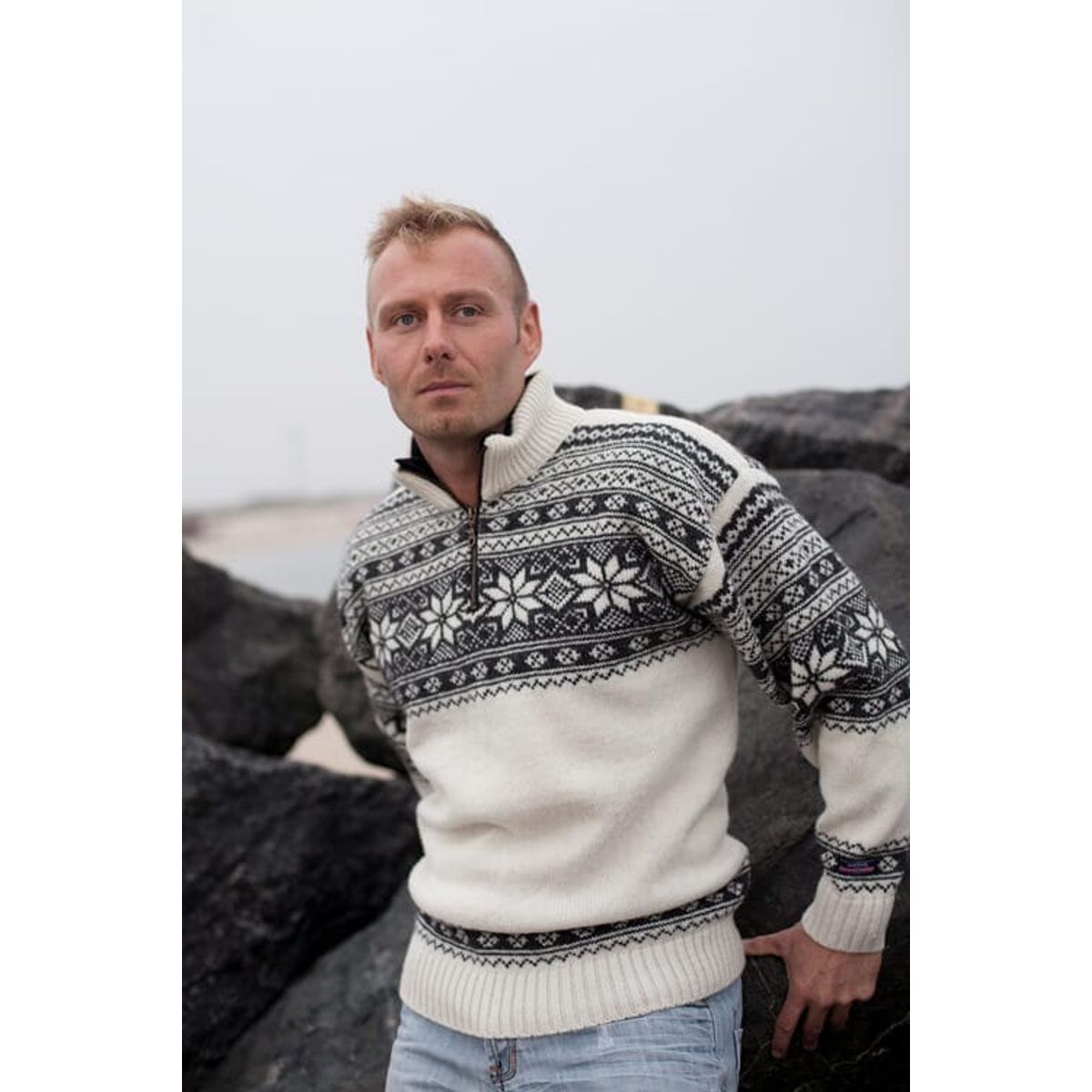 Charm - Norsk Sweater I Setesdal Design & 100% Uld