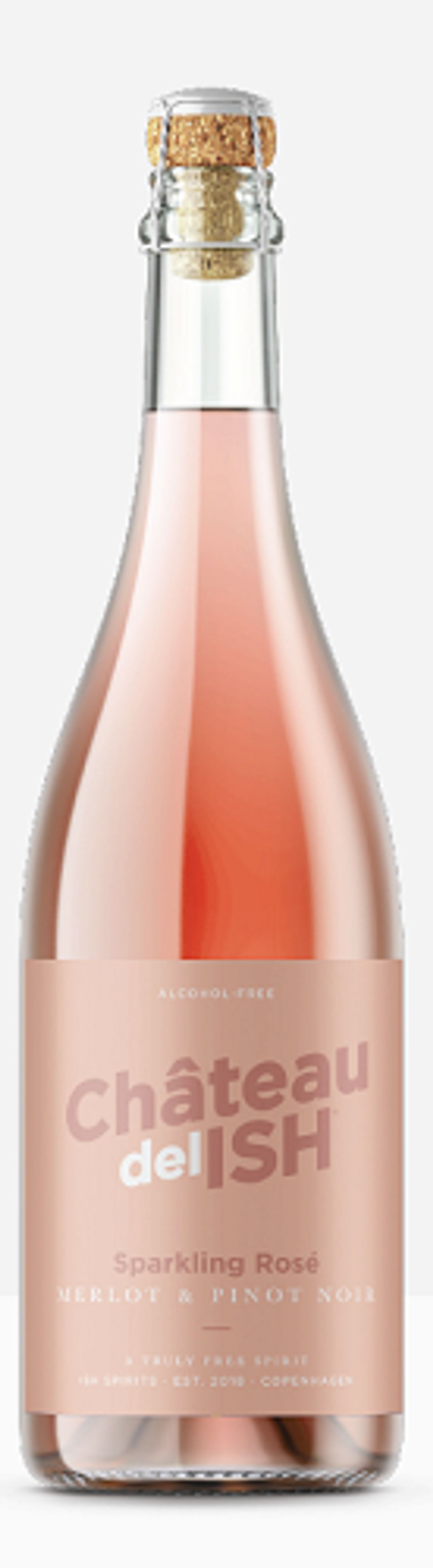 Chateau Del Ish Sparkling Rosé, Alkoholfri 75 Cl