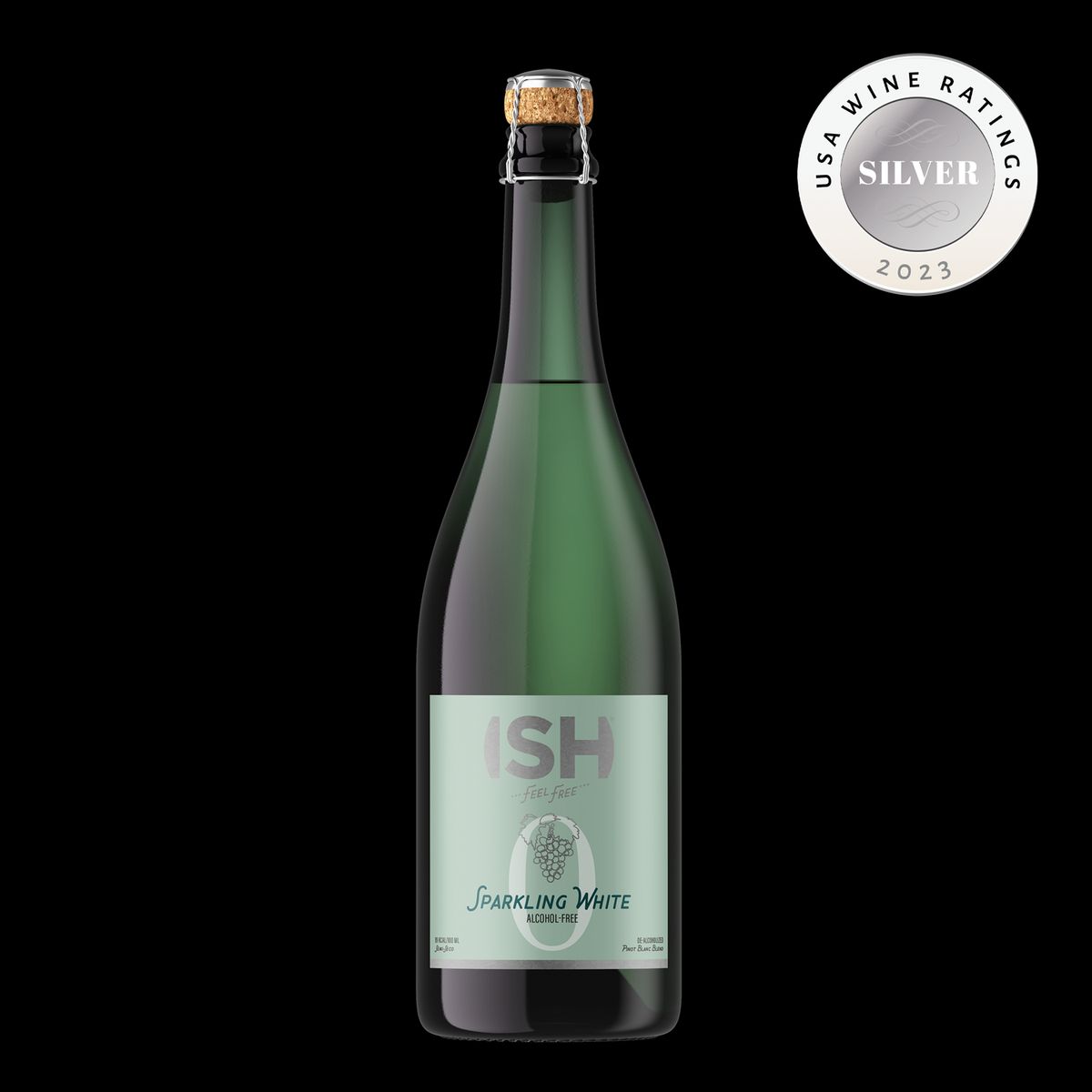 Chateau Del Ish Sparkling White - Alkoholfri 75 Cl