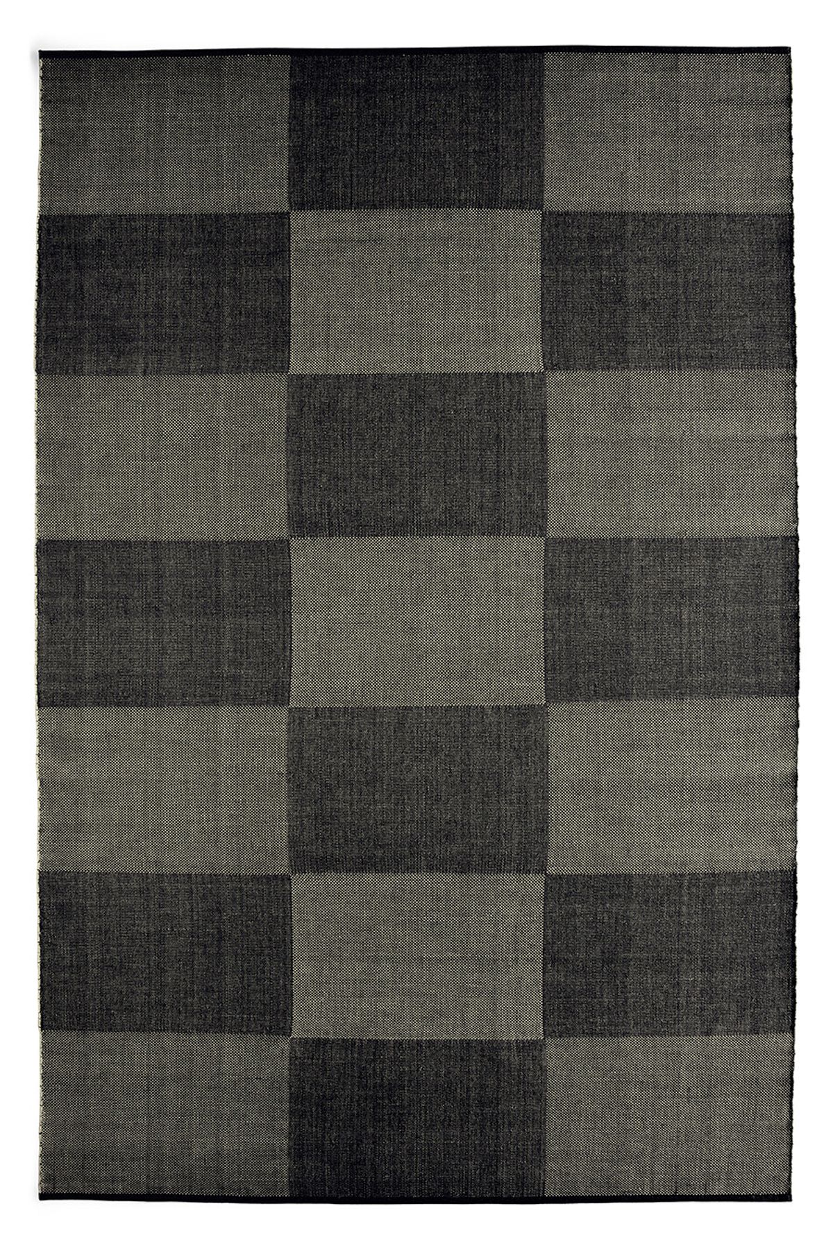 Check Rug, 200 x 300 cm fra Hay (Black)