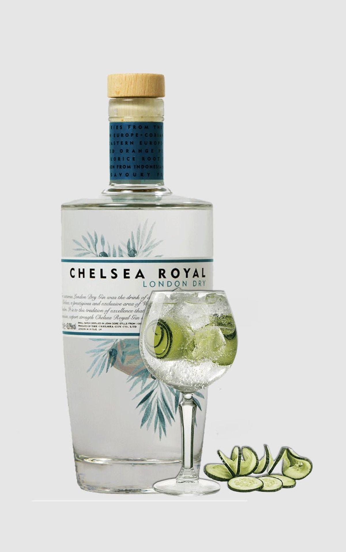 Chelsea Royal London Dry Gin, 43% alkohol