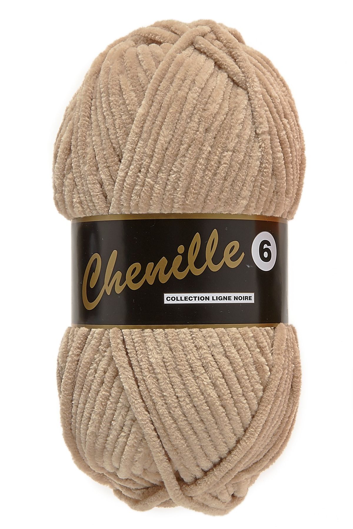 Chenille 6, beige, 100 g, nr. 791