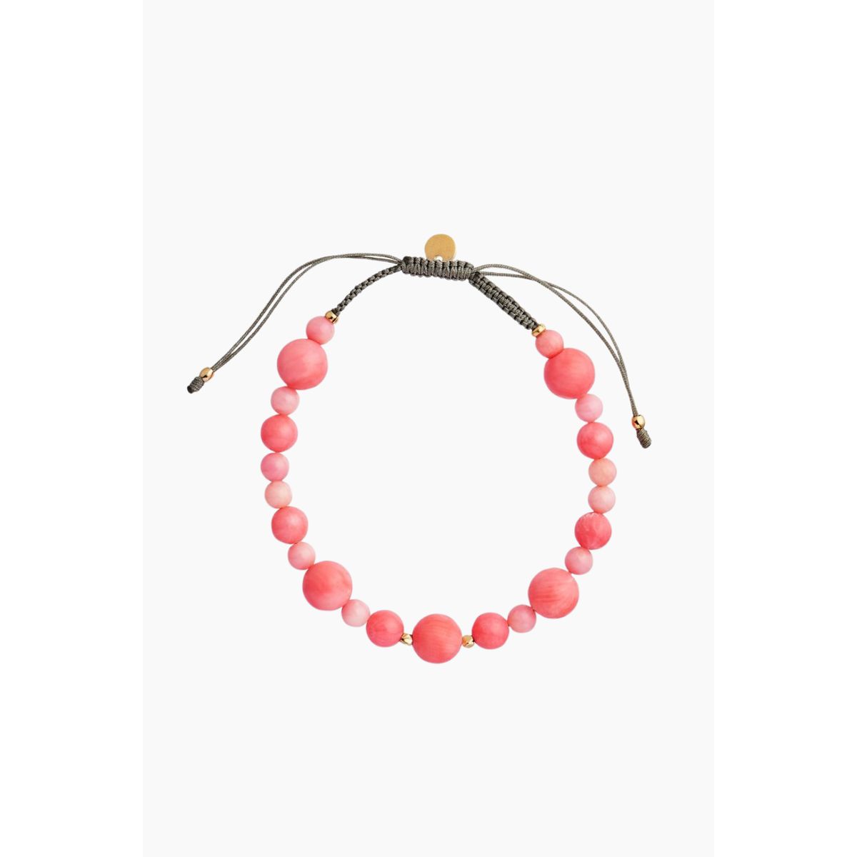 Cherie Bon Bon Bracelet - Gold - Stine A - Lyserød One Size