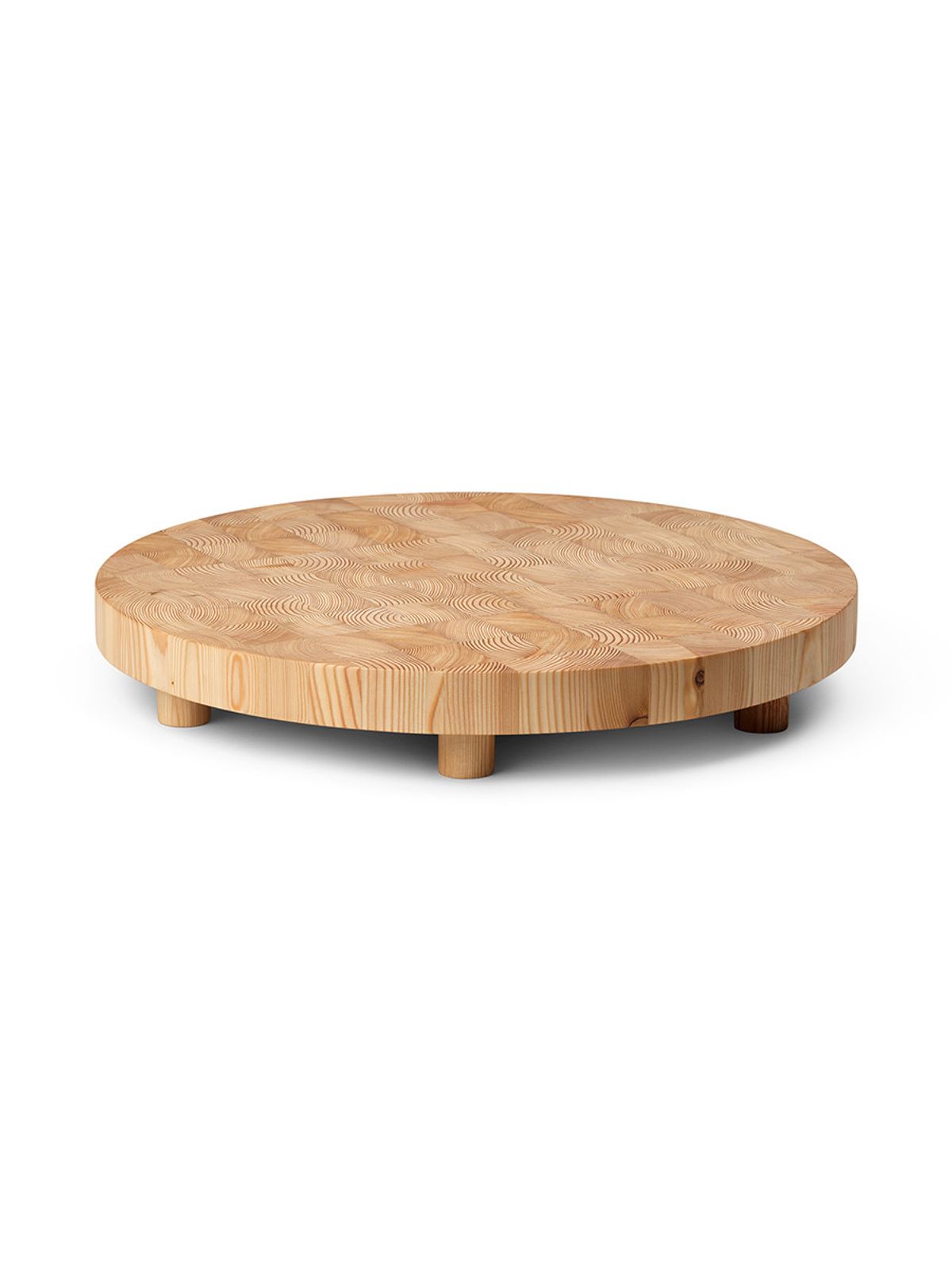 Chess Cutting Board Round fra Ferm Living (Large)