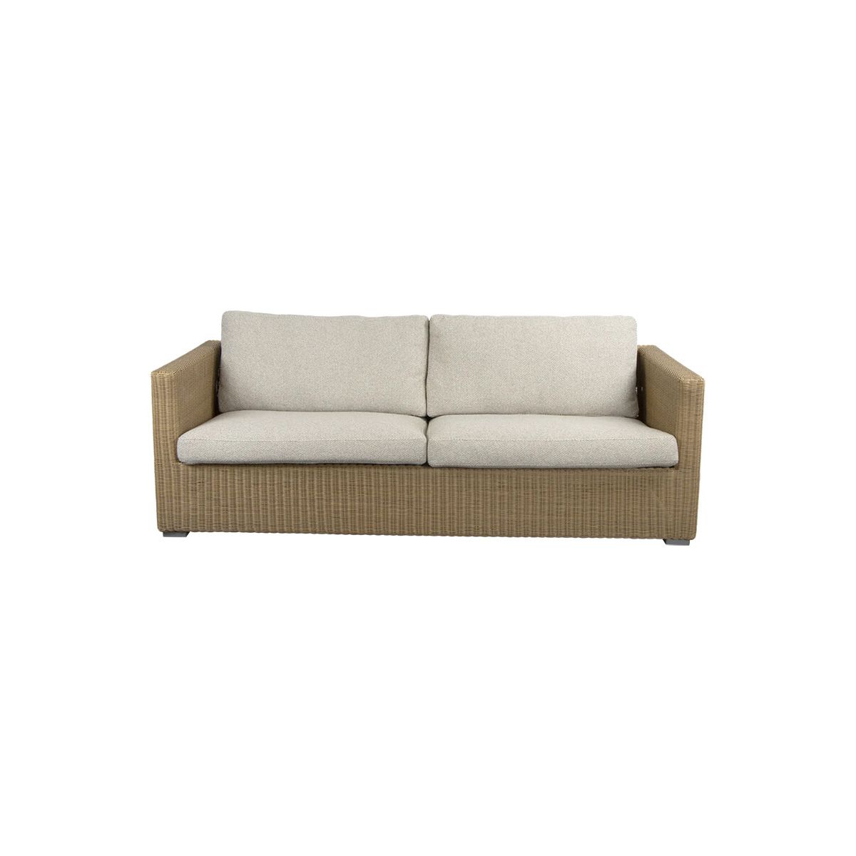 Chester 3-pers Loungesofa fra Cane-line (Natural, Desert Sand, Cane-line Rise)