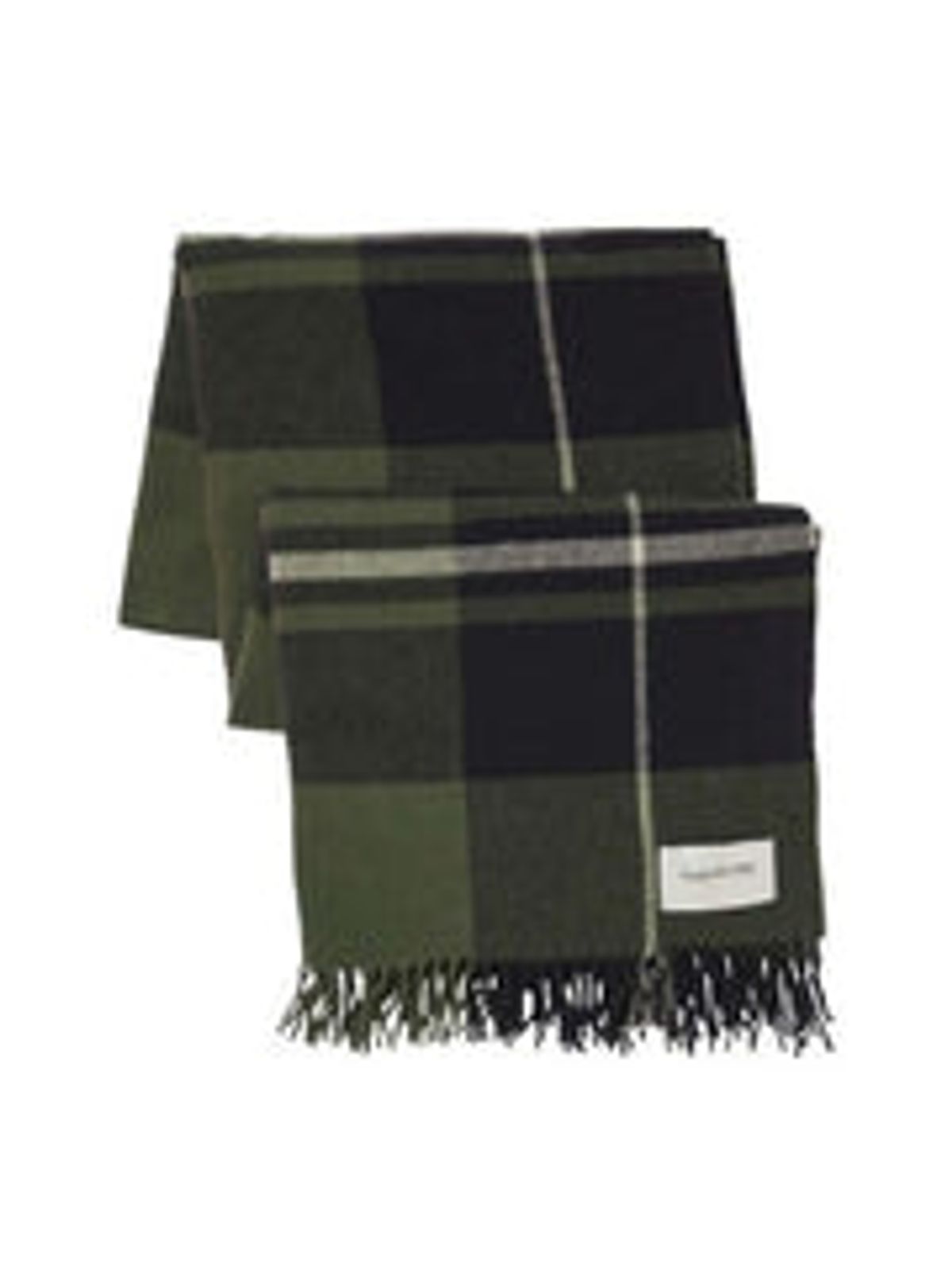 Chevalier - Anne Wool Scarf Chevalier XL Check Dark