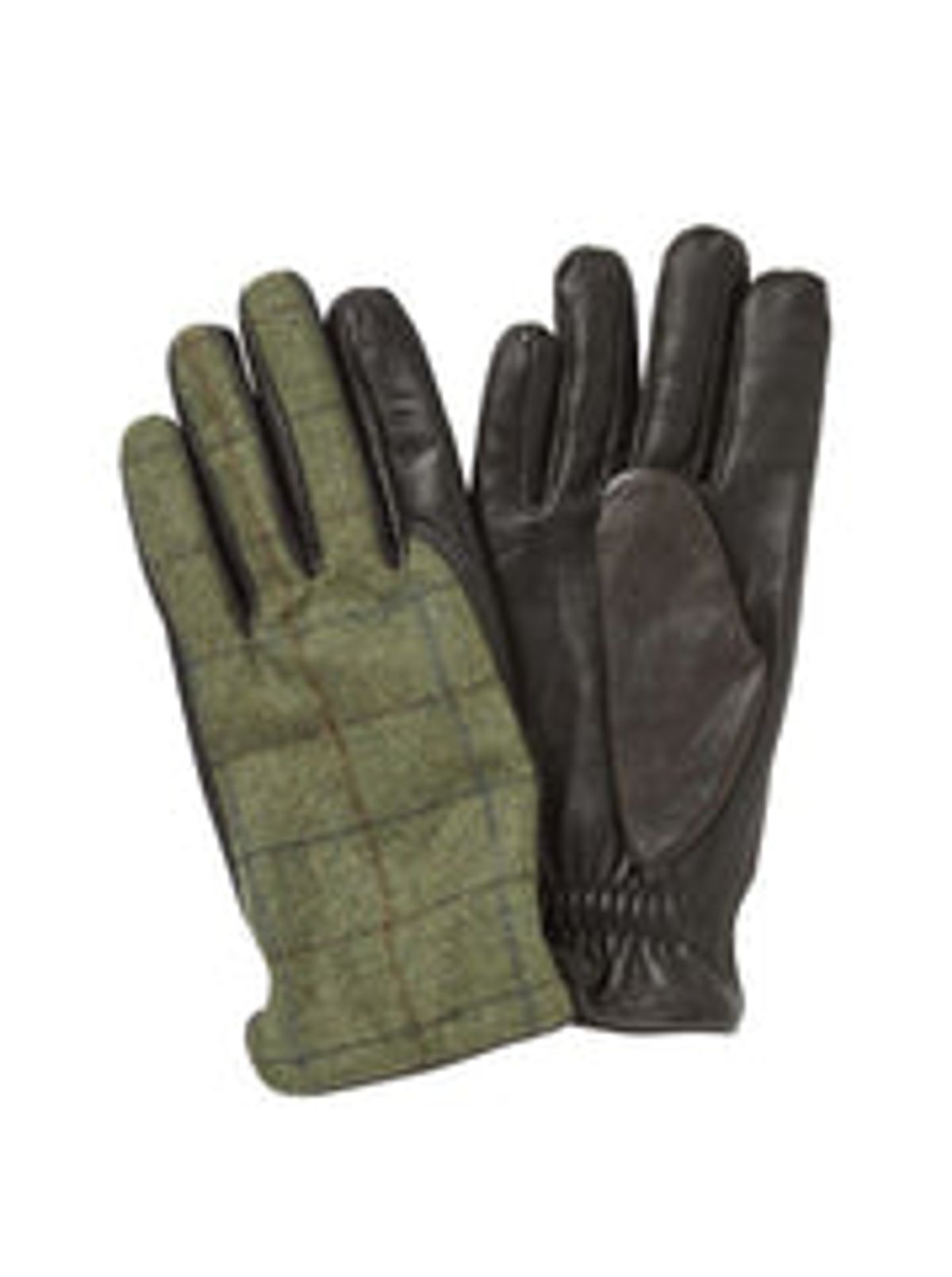 Chevalier - Heydon Tweed Gloves Men Winter Moss Check