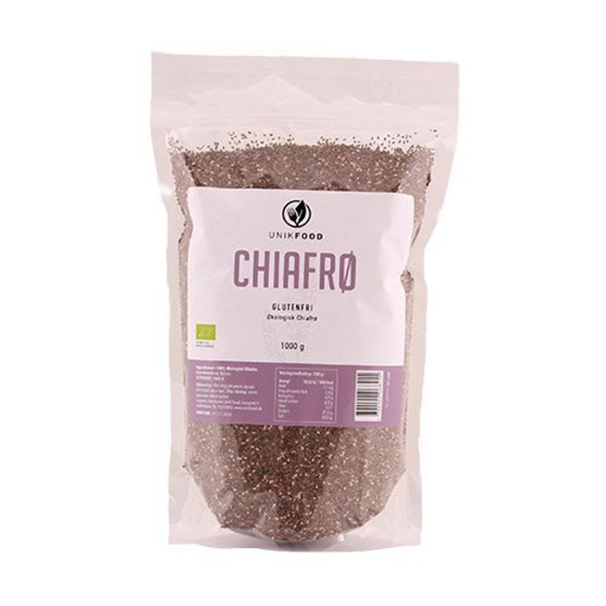 Chiafrø Økologisk - 1 kg.