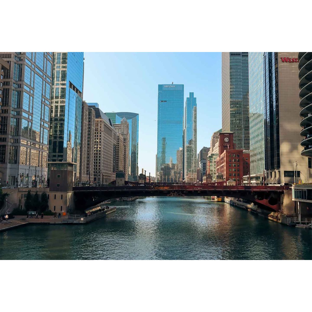 Chicago River af Helle Christensen