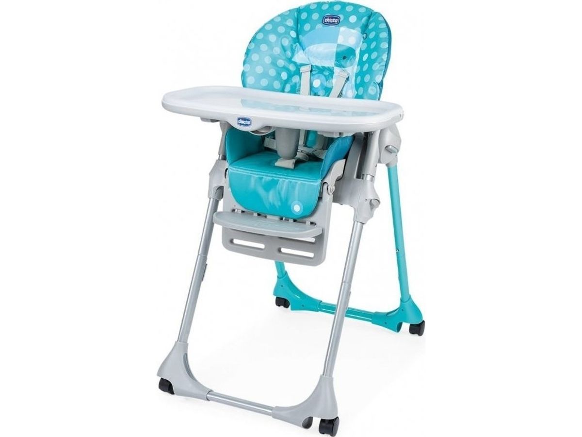 Chicco 04079565840000, Traditionel Højstol, Polstret Sæde, Grå, Billede, 3-Punkt, 15 Kg