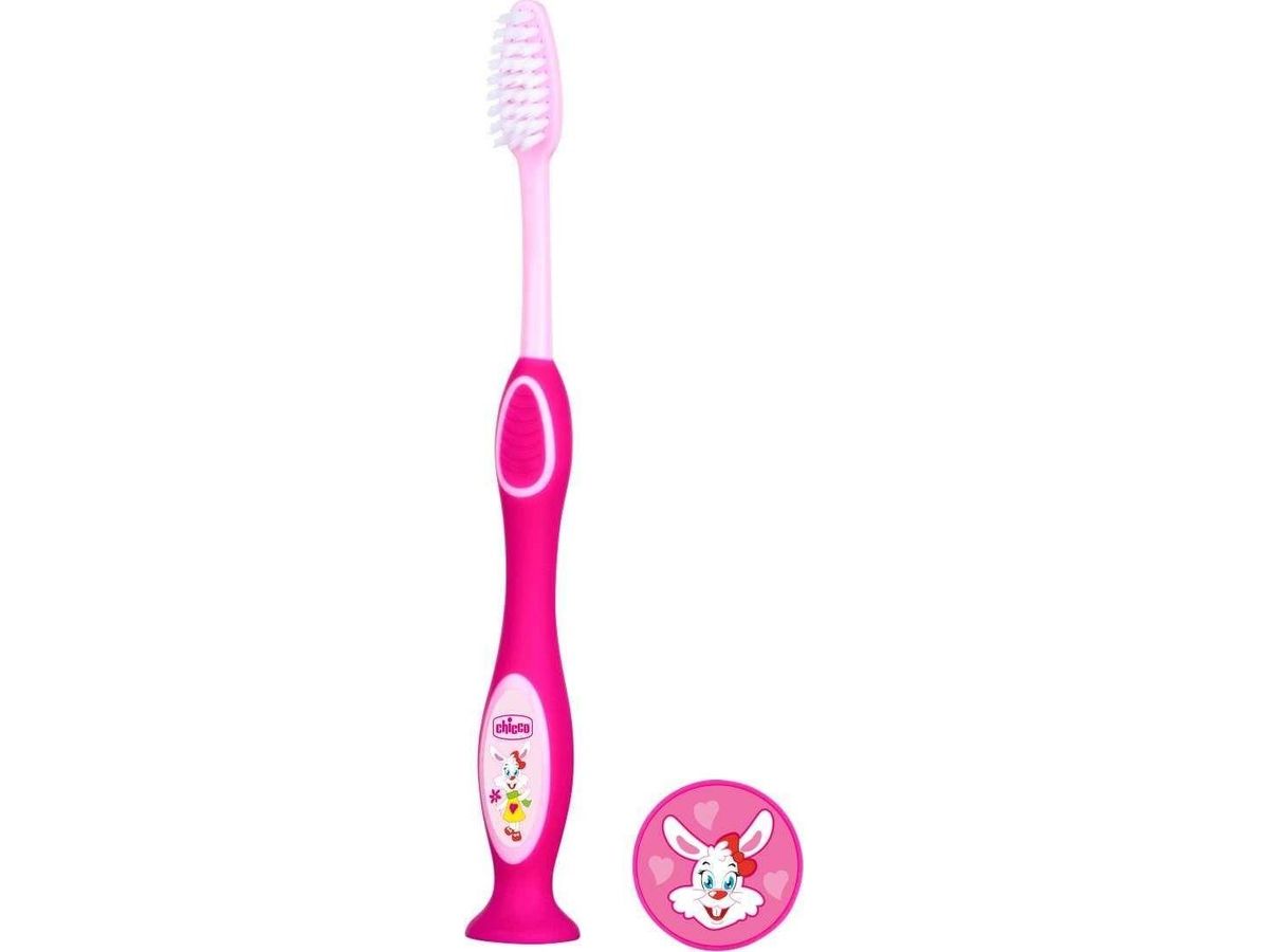 Chicco 907910-Tooth Brush Pink 3-6Years Gammel