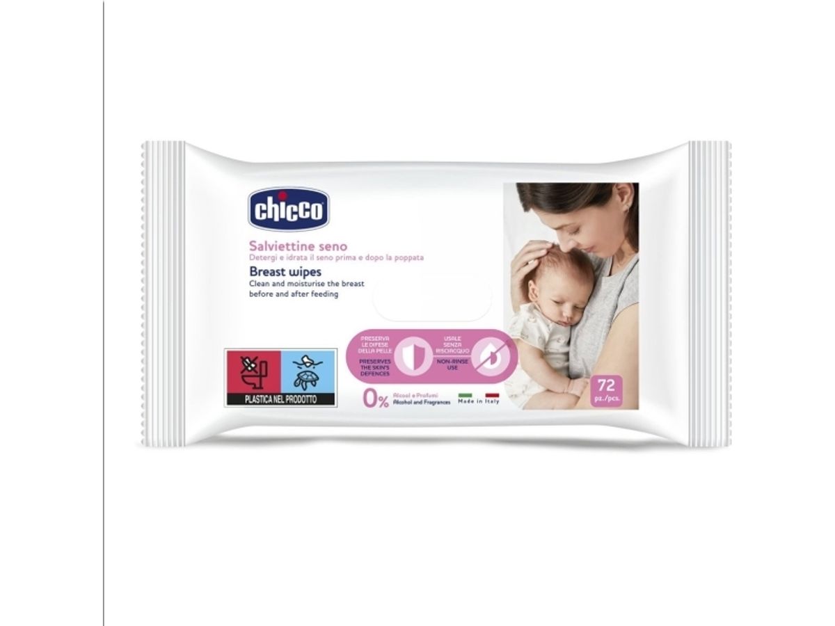 Chicco 916600-Breast Tørrebørnestøjer 72Stk