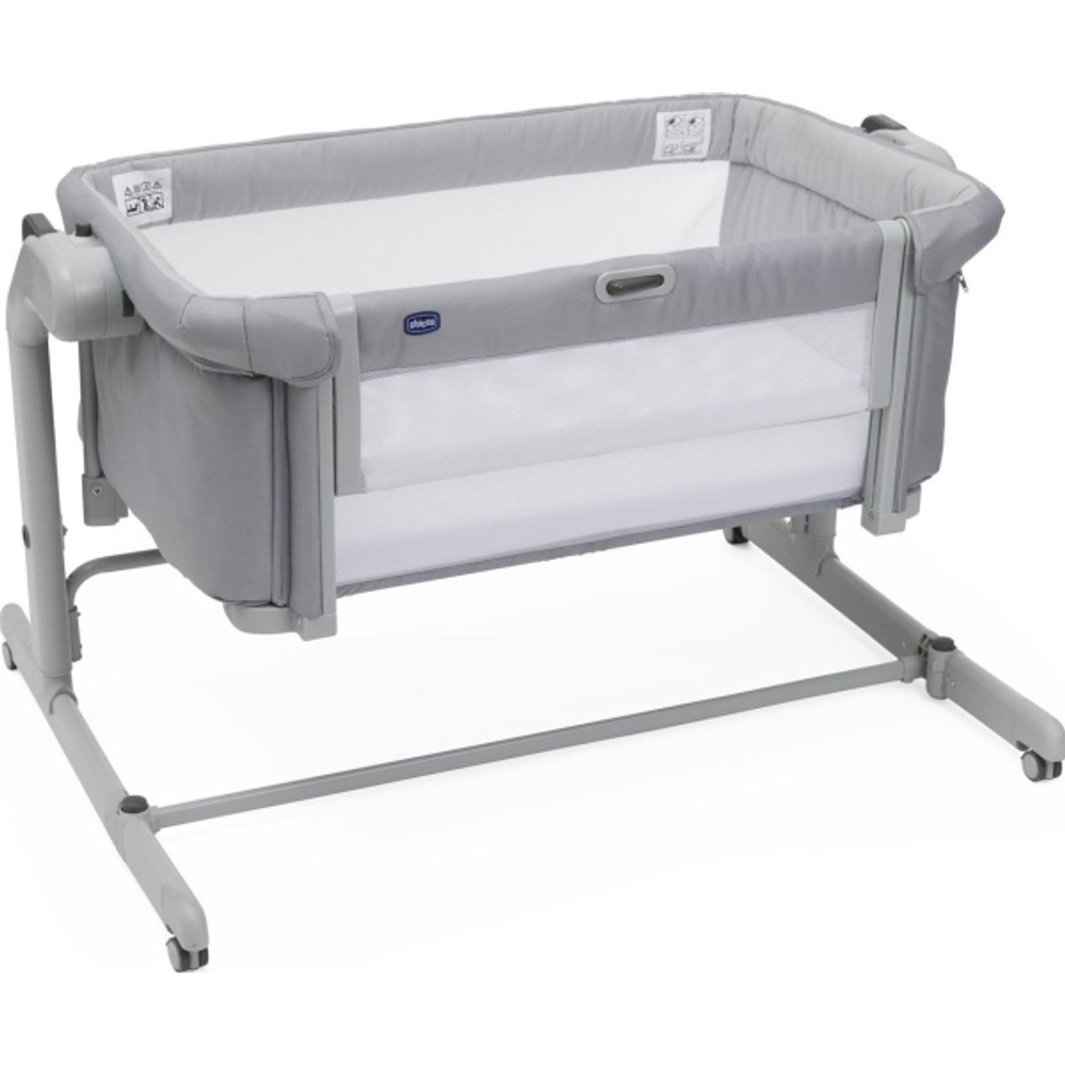 Chicco Barneseng Next2me Magic Evo Grey Mist