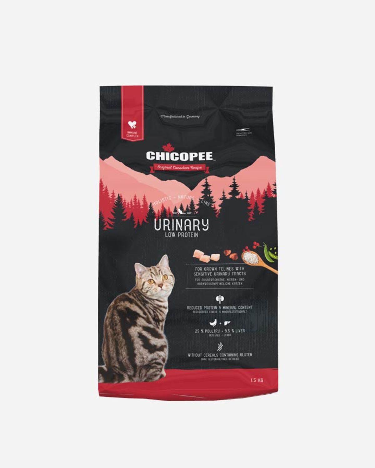 Chicopee Holistic Nature Line Cat Urinary - 1.5 kg - For sunde urinveje