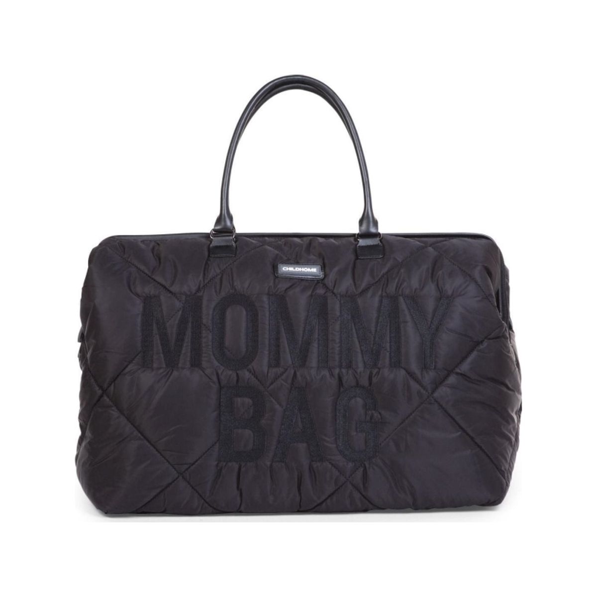 Childhome Stor Momy Bag, Puffered - Sort