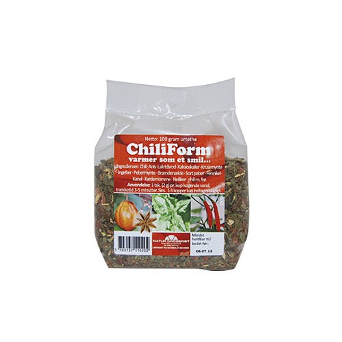 Chili Form te - 100 gram - Natur Drogeriet