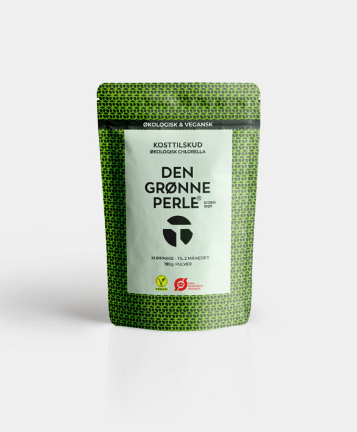 Chlorella - Den Grønne Perle pulver 180 g.