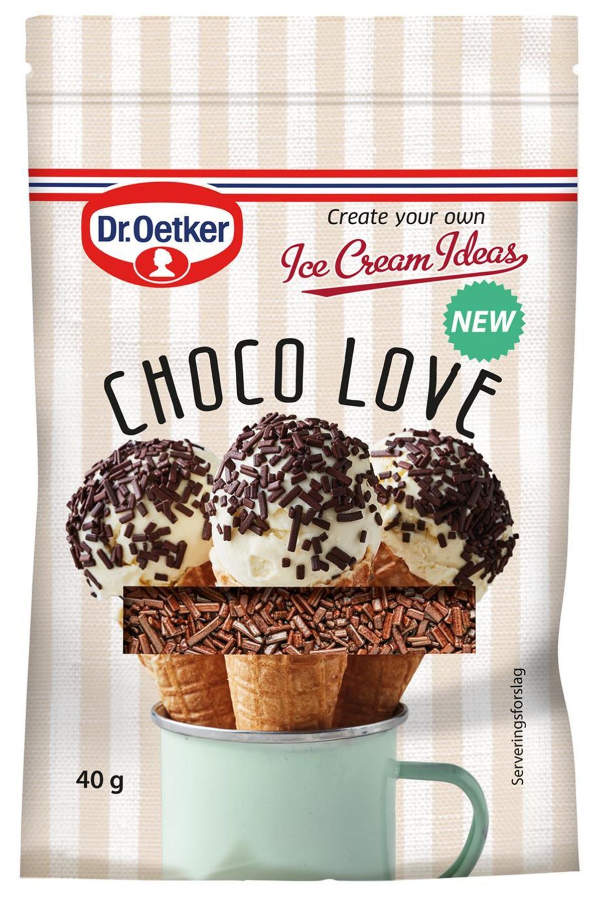 Choco Love 40 g - Dr. Oetker