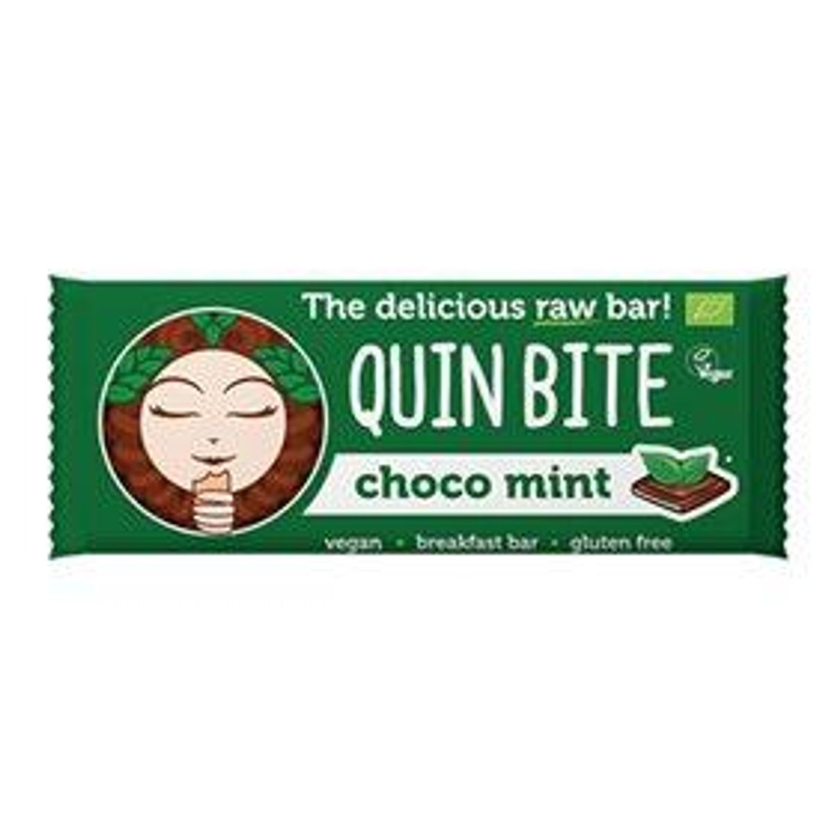 Choco Mint bar Ø - Quin Bite - 30 g.